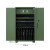 破天竹 存储柜管制器械保管柜密码锁军绿色1800*1000*500mm 长Q柜