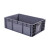 科雷杰（Corej）零件盒周转箱物料盒螺丝盒配件箱塑料盒五金工具盒收纳箱子 43148-灰