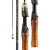猎魔人魔影二代马口竿UL调路亚竿套装白条翘嘴路亚杆鱼竿钓鱼竿渔具 魔影二代直柄裸竿 1.37米