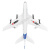 遥控飞机滑翔机500米无人机成人超大战斗机儿童玩具泡沫航模 空客A380【带自动平衡】+带灯光 四电池(4个电池)