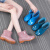 夏季女雨鞋短筒水鞋女胶鞋套鞋短雨靴 粉色(速干款) 高筒(无网布款) 40
