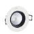 LED射灯嵌入式天花灯高亮度NLED1101D/1102D/1103D/1104D 1104DA-25W 暖白光  开孔Φ150mm