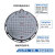 雨素 球墨铸铁圆井盖 雨水下水道井盖板 1个价 内径300*外径400mm 承重5吨 