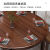 灼霓中式实木可伸缩方变圆餐桌椅组合家用实木高档方圆两用圆形圆桌 乌金木1.2米 单餐桌