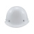 钢工地国标白色施工夏季透气男头盔logo印字 619新国标钢钉升级款调节旋钮白色