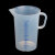 RICH LAB塑料量杯食品级加厚PP带刻度烧杯厨房家用烘焙工具奶茶进口VITLAB 3000ml蓝色刻线 满200元包邮，偏远地区除外