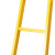 筑筠 玻璃钢绝缘梯子 电工绝缘人字梯 施工专用绝缘梯 可定制 绝缘直单梯4米
