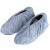 可洗绒布保暖鞋套室内反复使用家用防滑耐磨脚套微机学生机房儿童 儿童均码(灰色)：5双 均码