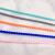 束线带自锁式硅胶数据线扎带21cm充电线绕线器捆绑理线带可调彩色束线带 10件混装扎带 颜色不重复