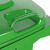 格圣奇塑料环卫垃圾桶饭店带盖垃圾箱果皮桶C4065绿色240L脚踏款
