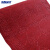 海斯迪克 HK-607 拉绒压花防滑地毯 PVC橡胶底绒面走廊酒店舞台大红地毯垫 暗红色2m宽*15m（整卷）