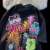 普戈斯哈喽kitty发泡短袖T恤男夏季美式设计感情侣装半袖上衣宽松五分袖 白色 XL 135-150斤可穿