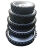 砂带机橡胶轮铝芯轮打磨抛光轮包胶机器人套轮主动轮沙带机配件直 直径200*75厚度*25孔度数备注