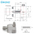 GWAVE 谷波技术 2.92-KFD0851 微波射频双孔法兰40G 直通 PCB板端免焊连接器 1个