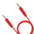 DEDH丨香蕉插头转香蕉头软线测试线连接线（公对公4MM） ；1.0m红色