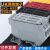保险端子UK5-HESI导轨式保险接线端子排UK5RD熔断器底座4MM平方 UK5-HESI黑色50只/整盒