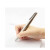 凌美LAMY 钢笔 2000系列 14K金笔尖 不锈钢拉丝笔杆墨水笔活塞式吸墨 EF(0.38mm)