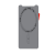 WIWU磁吸卡包支架适用于苹果MagSafe磁吸手机支架卡套皮革懒人桌面多能折叠卡夹 MW-002（灰色）