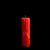 立采  蜡烛 应急无味焟烛 红色无烟+防风套5×17cm(10个) 1件价 