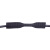 热收缩编织布套纺织 2倍热缩汽车线束电缆保护包线管耐磨隔热 黑色(内径50mm)---1米