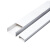 PVC线槽方形线槽线盒PVC穿线槽电缆电线明装线槽 100*40 一米价