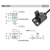 光电开关PM-T45 K45 L45 R45 Y45 U25 L25 F25原点限位传感 PM-Y45 自带三米线