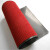 工霸（GONGBA）复合双条纹地垫 防滑进门地毯脚垫 红色 1.6*15m 1卷