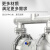 千惠侬上海气动隔膜泵QBY-40QBY-25不锈钢铝合金PP耐腐蚀压滤污水胶水泵 QBY-15铝合金+橡胶