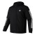 阿迪达斯 （adidas）男装新款跑步健身运动服休闲防风时尚棉衣连帽外套 IP2537黑色 XS