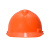 梅思安/MSA V-Gard ABS标准型无透气孔V型安全帽 附下颚带 超爱戴帽衬施工建筑V型安全帽 橙色 1顶 可定制