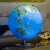 funglobe地球仪32cmAR高清带灯立体浮雕中英文学生用大号摆件发光办公室家居3D小夜 12寸地形款