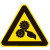 琨禹（KUNYU） 安全风险标识牌0.6/0.8薄铝板+UV 覆膜 当心障碍物宽30cm * 高35cm