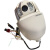 海康威视模拟球形摄像机云台监控DS-2AM7264-A  DS-2AF7254-A 白色 60mm