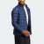 阿迪达斯（adidas）羽绒服男装春新款高尔夫健身训练运动服保暖休闲立领防风外套 HG5769 蓝色 S