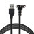 CY锁螺丝USB-C数据线Type-C适用RealSense R200 SR300 VR摄像头线 弯头带螺丝 3.0m