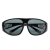 劳保电焊眼镜焊工专用氩弧焊防强光弧光护眼防打眼切割打磨防飞溅 透明平光镜（2副）