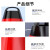 橡胶路锥 反光路障锥雪糕筒 锥形桶隔离墩 道路施工反光锥 圆形塑料PVC （橡胶）高63cm 重2.6斤