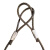德岐 压制钢丝绳 铝压扣钢丝绳 拉车绳牵引起重吊具绳 油性12mm长3m 