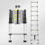 加厚铝合金多功能伸缩梯工程人字折叠梯升降楼梯便携梯子 德标/直梯3.8米-30步距