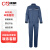 诚格（C&G）40cal防电弧服夹克裤子套装  Ⅳ级防护本质阻燃 深蓝色