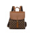 珀曼蒂（POMMARD）奢侈高端品牌包包女包女士双肩包2024新款时尚大容量软皮旅行背包 棕色(精美礼盒)