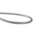 安达通 304不锈钢钢丝绳 起重钢丝绳户外防腐防锈钢丝绳 5mm（7*19） 