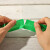 欧杜 绿色高粘性和纸胶带50米大卷油漆用喷漆美纹纸装修美缝分色纸整箱 0.8cm*50m(5卷)