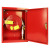 援邦 消防软管卷盘存储箱 家庭楼道学校工厂消防器材轻便水龙箱600X500X160-0.6MM