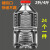 透明塑料酒瓶螺旋口密封盖不漏酒桶桶 0.5L方瓶2F38个一箱 2L螺旋口/24个一箱