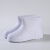 耐磨高筒棉靴白色靴 耐油耐酸厂厨房保暖雨靴EVA胶鞋 白色EVA（不加棉 ）中帮 37