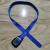 盛融乾 工地安全带替换专用腰带可订做加长加厚保险矿井捆绑腰带  定制 涤纶腰带弹簧卡扣(蓝色) 1.5米