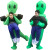 全光辰（quanguangchen）抖音外星人充气衣服人偶行走服装万圣节儿童节年会创意搞 外星人款