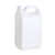 兰诗（LAUTEE）DA2202 加厚塑料桶酒桶带盖方桶香精包装桶多规格塑料壶 2.5L（半透明色）2个装