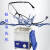 德瑞超声波清洗机80W小型眼镜首饰五金工业清洗器DR-MS07 M07机器+网篮(+支架)